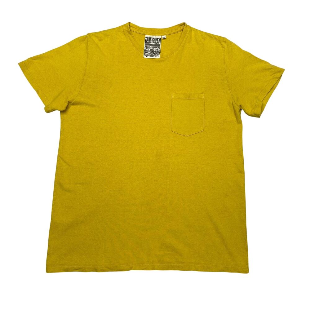 Jungmaven Hemp Organic Cotton Pocket Tee Men's Large Minimalist